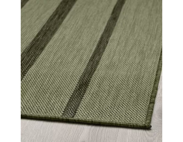 فرش آیکیا، مدل HODSAGER، سبز، 150X80 سانتی متر — تصویر ۲