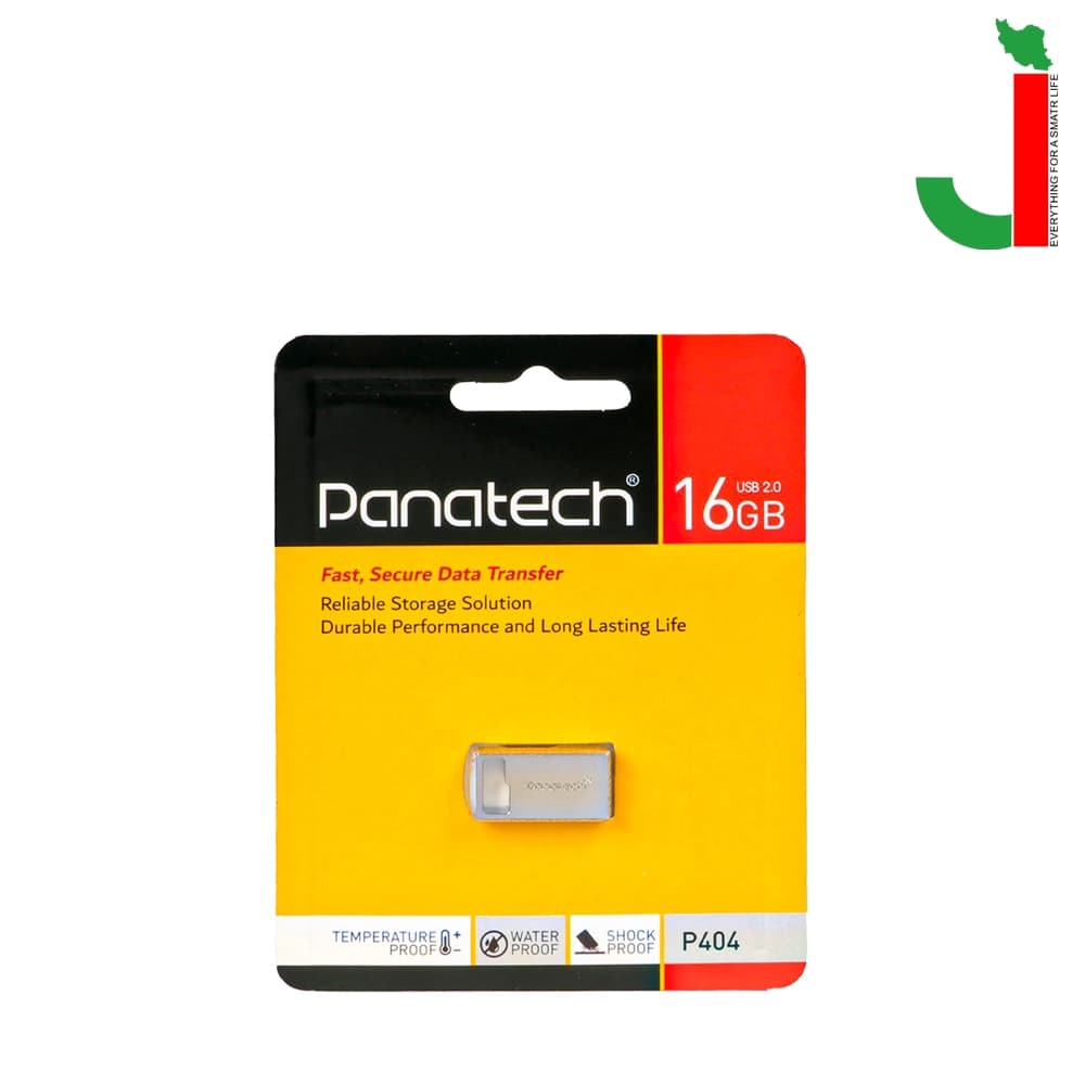 فلش مموری پاناتک مدل P404 ظرفیت 16 گیگابایت USB 2.0 — تصویر ۲