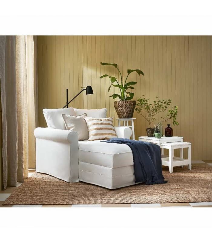 فرش ایکیا، مدل STRÖG، جوت، بژ، 120X180 سانتی متر — تصویر ۴