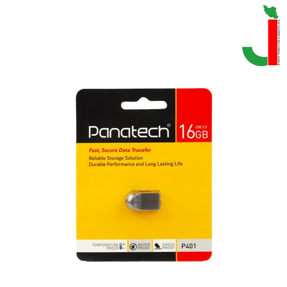 فلش مموری پاناتک مدل P401 ظرفیت 16 گیگابایت USB 2.0 — تصویر ۲