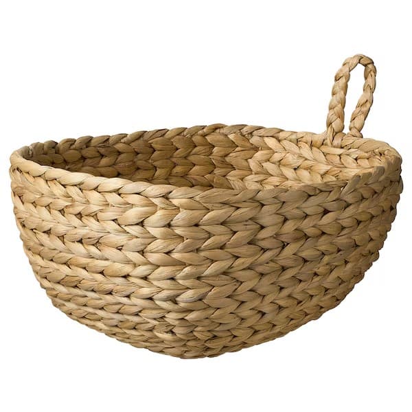 سبد آیکیا، مدل HÖKRUBBA، سنبل آبی/دست ساز، 26x35x18 سانتی متر
