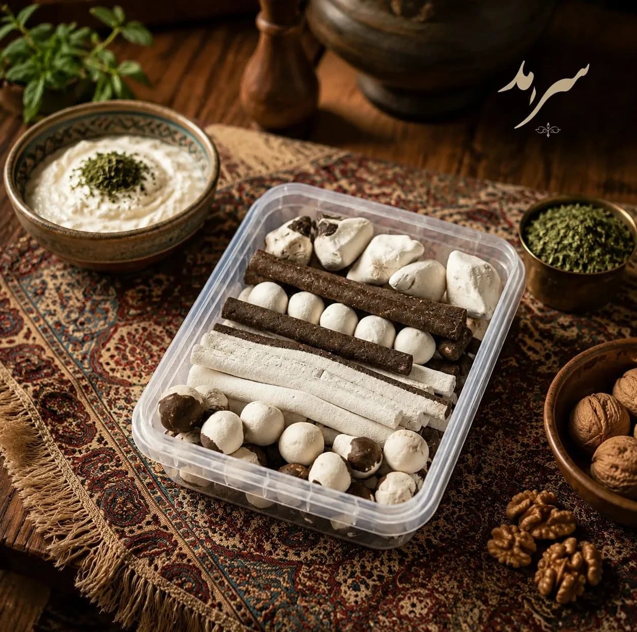 کشک پذیرایی سرمد – 500 گرم بسته 4 عددی — تصویر ۳