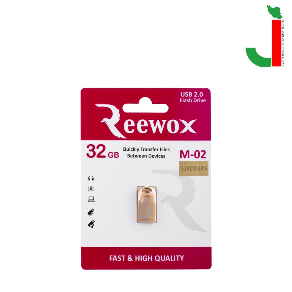 فلش مموری ریوکس مدل M-02 ظرفیت 32 گیگابایت USB 2.0 — تصویر ۲