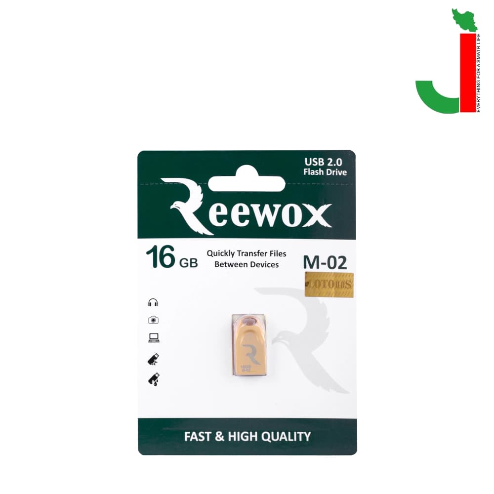 فلش مموری ریوکس مدل M-02 ظرفیت 16 گیگابایت USB 2.0 — تصویر ۲