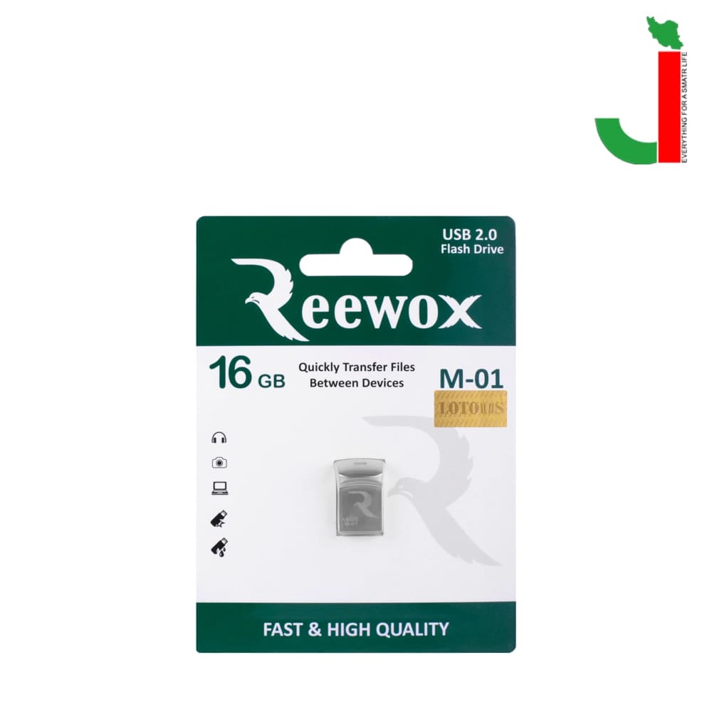 فلش مموری ریوکس مدل M-01 ظرفیت 16 گیگابایت USB 2.0 — تصویر ۲