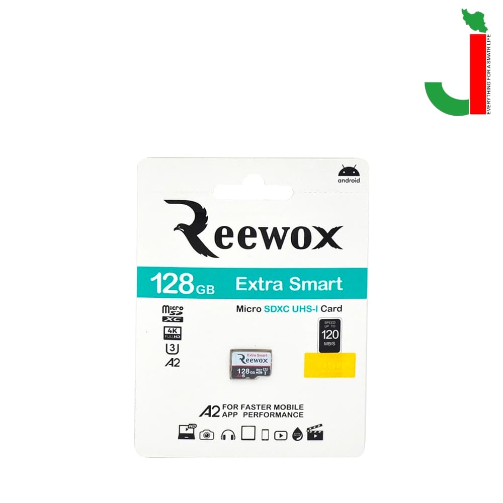 کارت حافظه میکرو ریوکس مدل Extra Smart U3 ظرفیت 128 گیگابایت — تصویر ۲