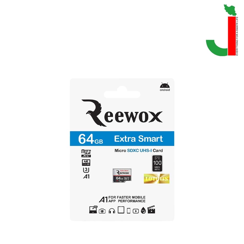 کارت حافظه میکرو ریوکس مدل Extra Smart U3 ظرفیت 64 گیگابایت — تصویر ۲