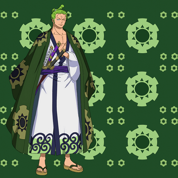 کیمونو مدرن زورو (one piece)