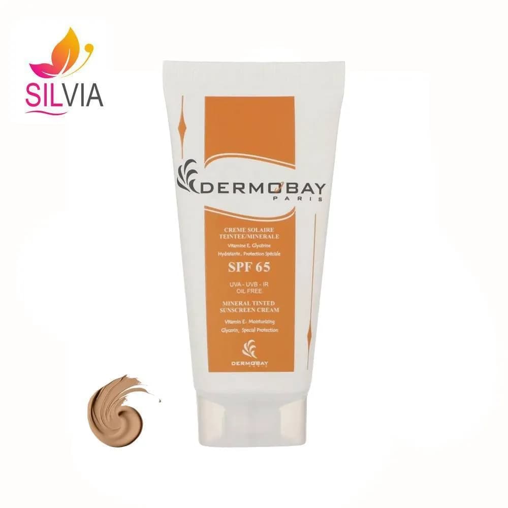 کرم ضدآفتاب رنگی درموبای مدل SPF65 (هلویی روشن) — تصویر ۲