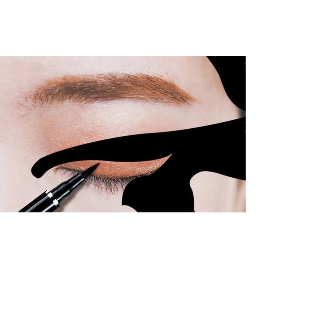 شابلون ابرو و خط چشم مدل Cat Line مجموعه 2 عددی — تصویر ۶