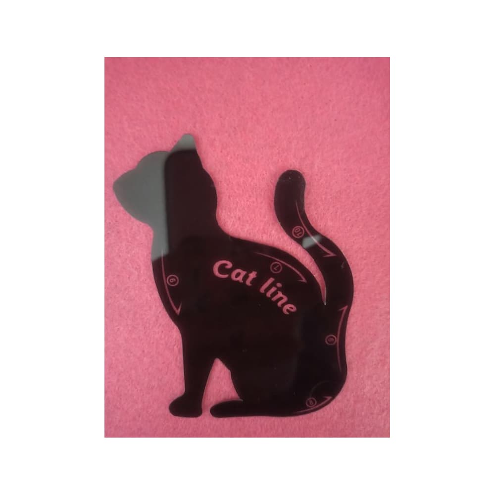شابلون ابرو و خط چشم مدل Cat Line مجموعه 2 عددی