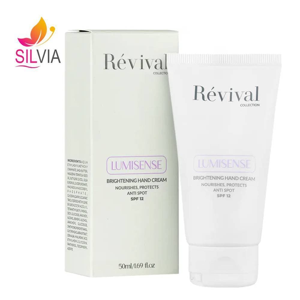 کرم روشن کننده دست SPF12 رویوال 50 میل