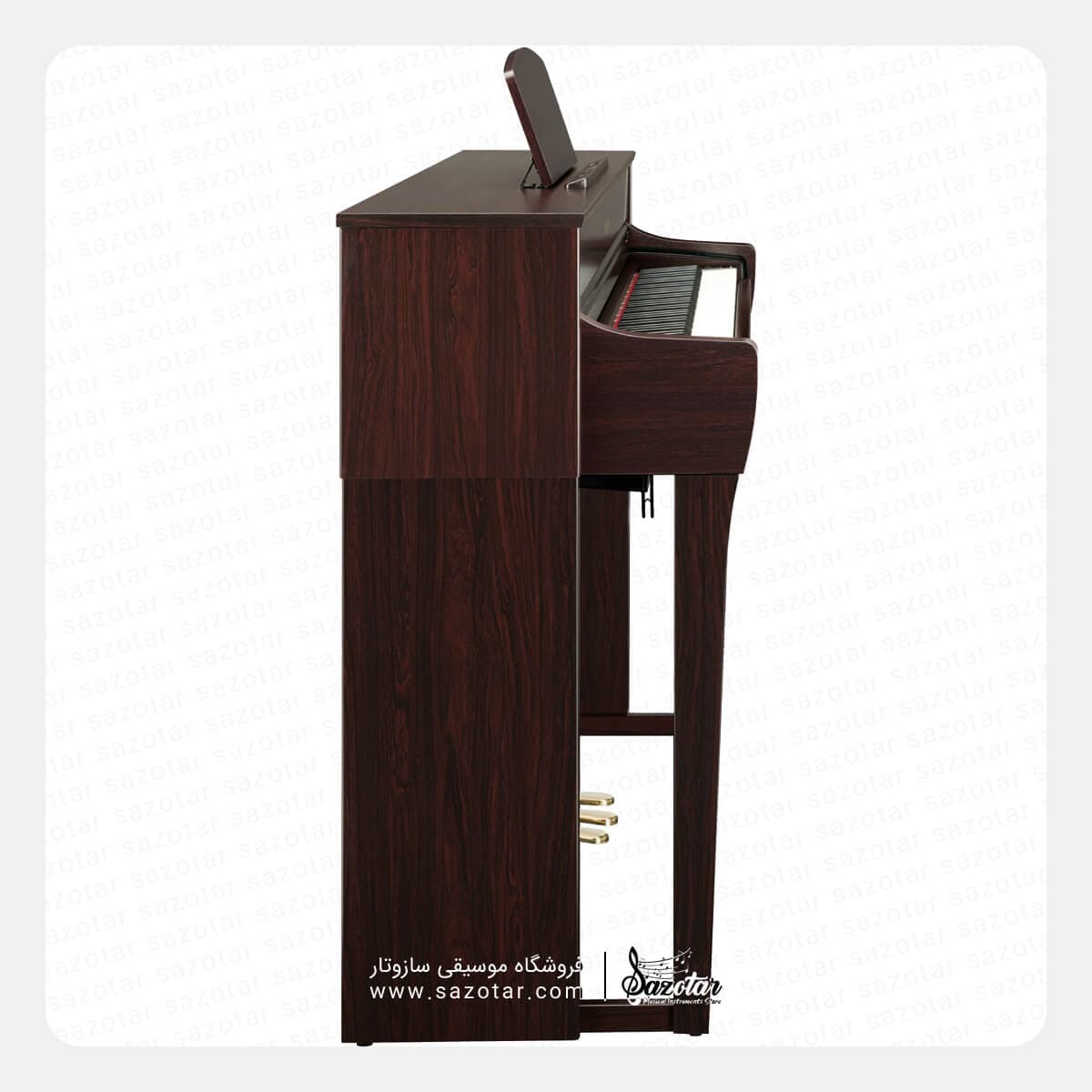 پیانو دیجیتال یاماها CLP-735 رزوود — تصویر ۳