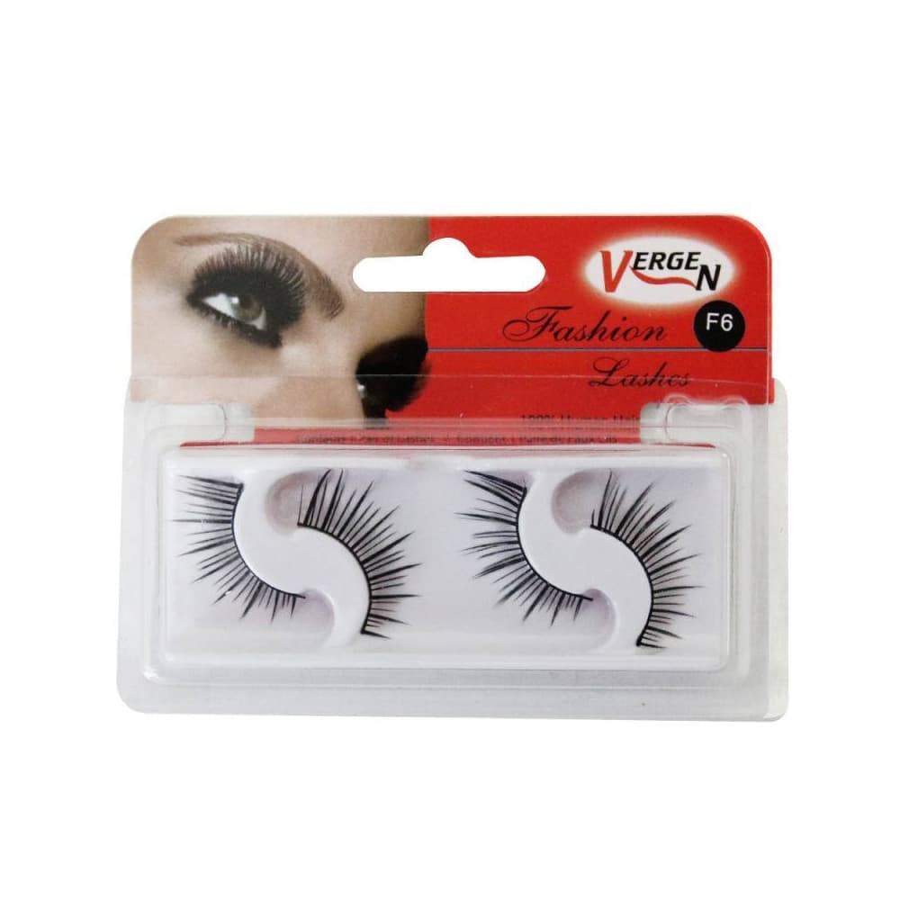 مژه مصنوعی نیمه ورژن VERGEN مدل E105 دو جفتی سری F در ۹ شماره — تصویر ۷
