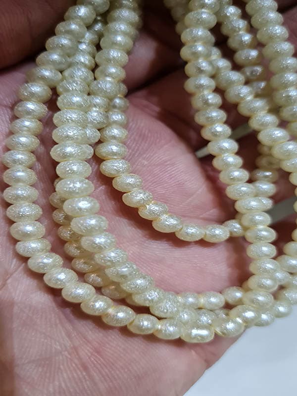 مروارید سنگی برفکی سایز ۶ — تصویر ۲
