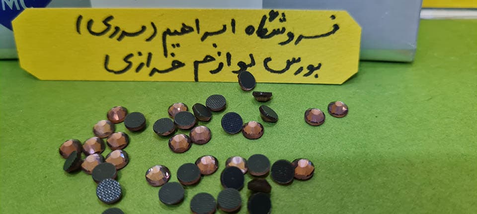 نگین حرارتی دی ام سی ۲۰ بادمجانی روشن(صورتی) — تصویر ۲