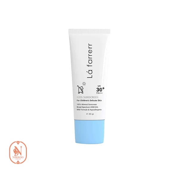 کرم ضد آفتاب مینرال کودکان SPF30 لافارر 40 گرم
