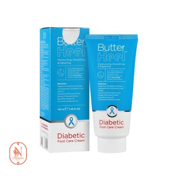 کرم مراقبت پا مناسب بیماران دیابتی نرم کننده و ترمیم کننده BUTTER HEEL 100ML