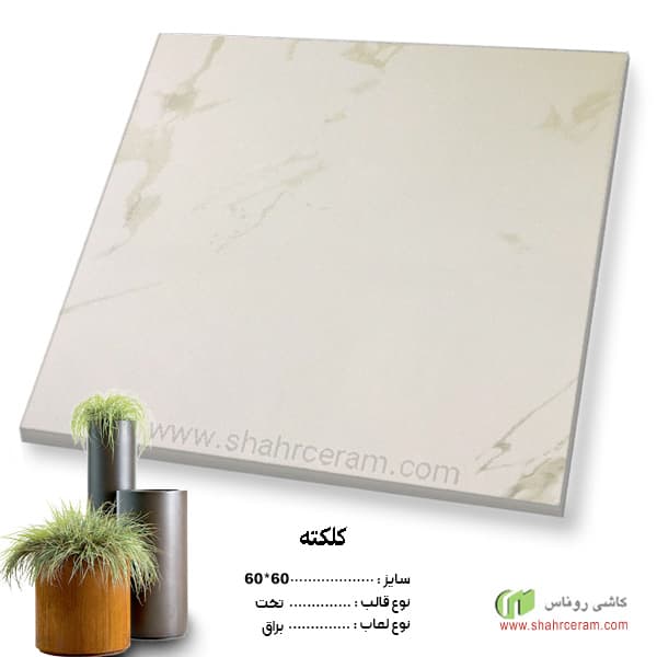 سرامیک کلکته 60*60 کاشی روناس