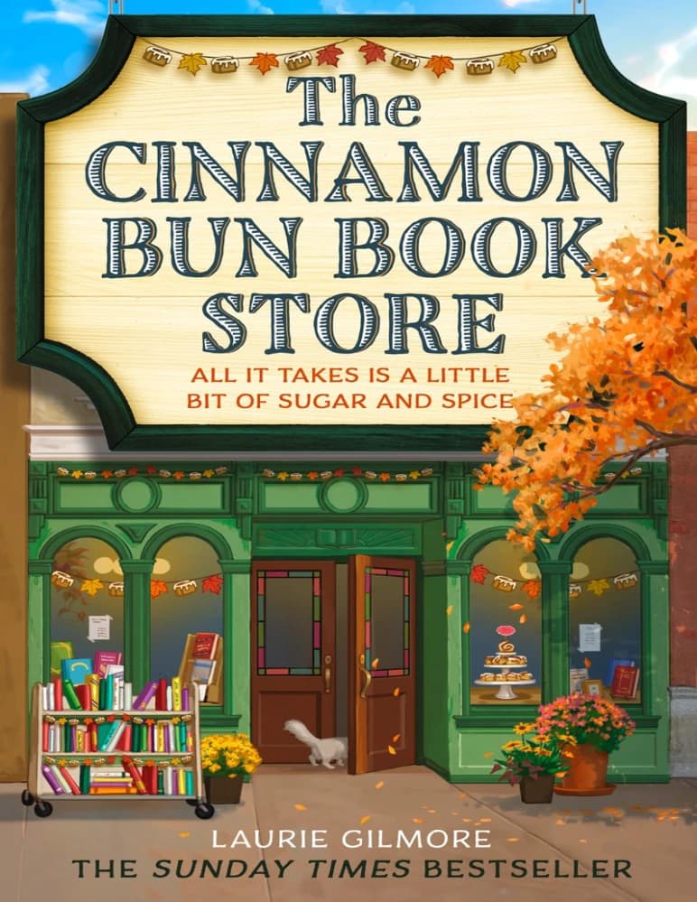 کتاب کتابفروشی نان دارچینی (The Cinnamon Bun Book Store) نسخه انگلیسی PDF | لوری گیلمور