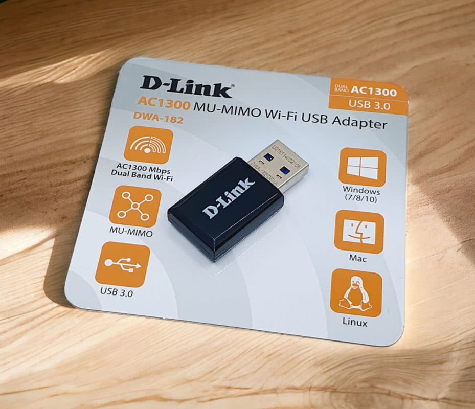 کارت شبکه بی سیم دی لینک D-Link DWA-182 — تصویر ۲