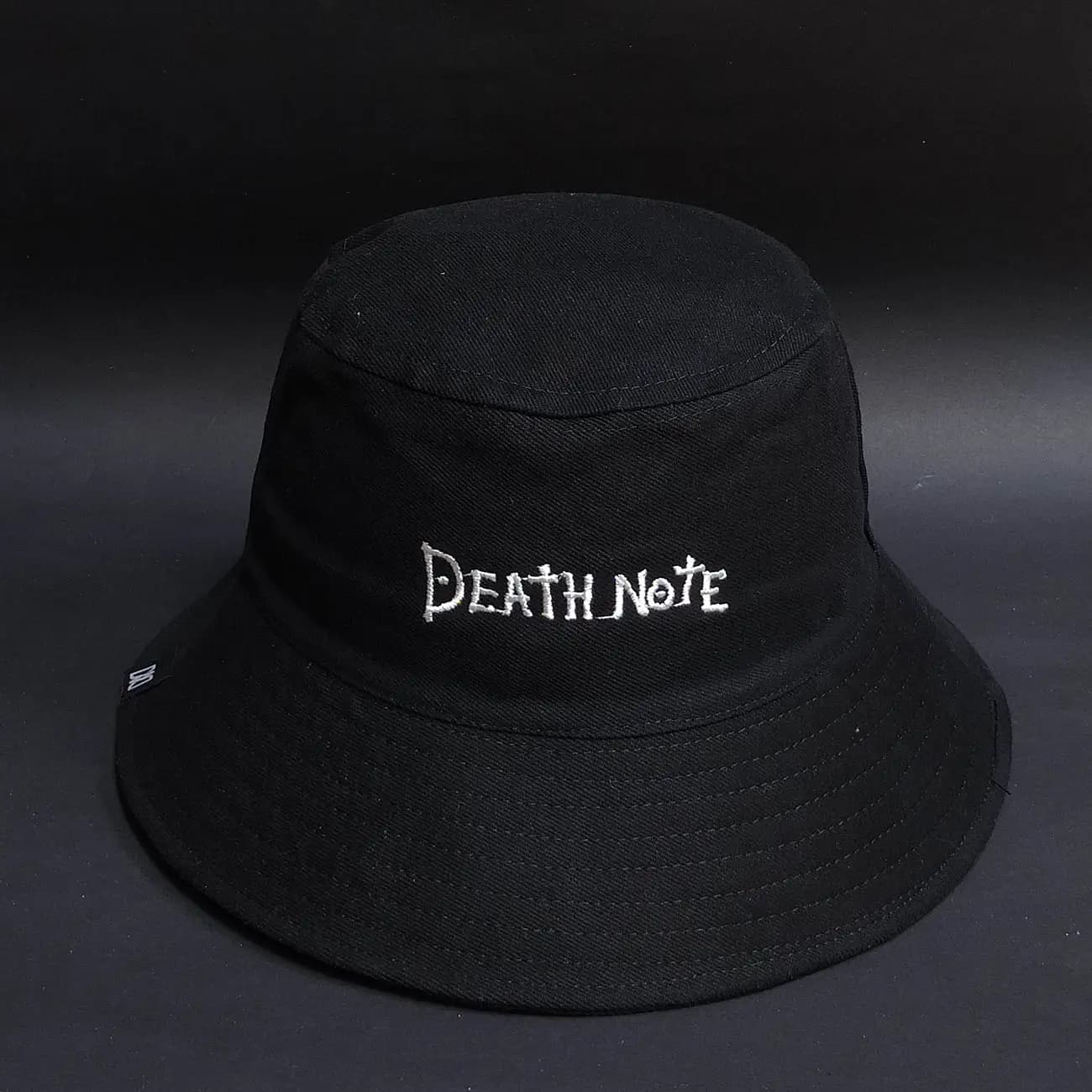 کلاه باکت توریستی کتان Death Note | کلاه آفتابی انیمه دث نوت مناسب استایل اوتاکو