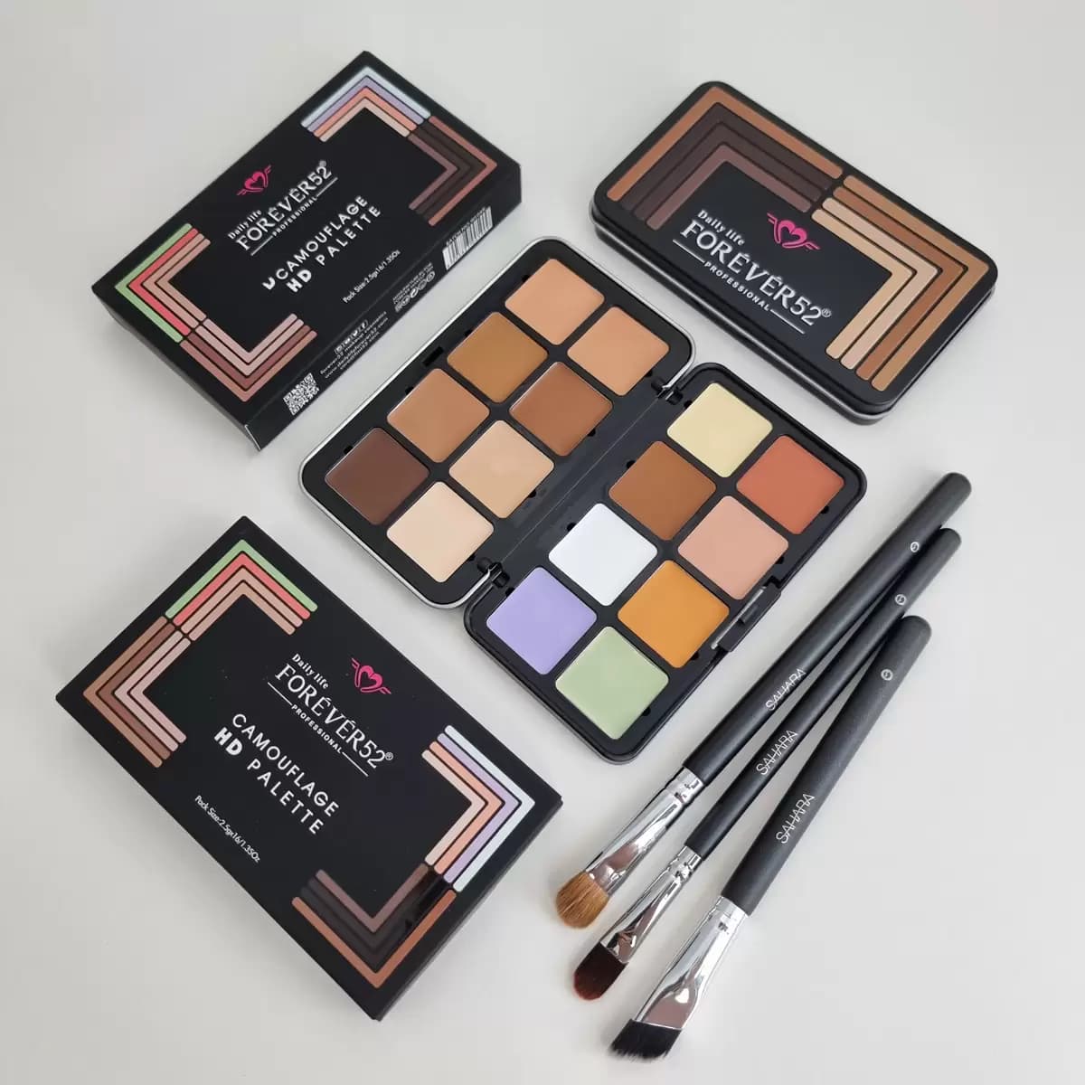 پالت کانتور فوراور 52 مدل Camouflage HD — تصویر ۲