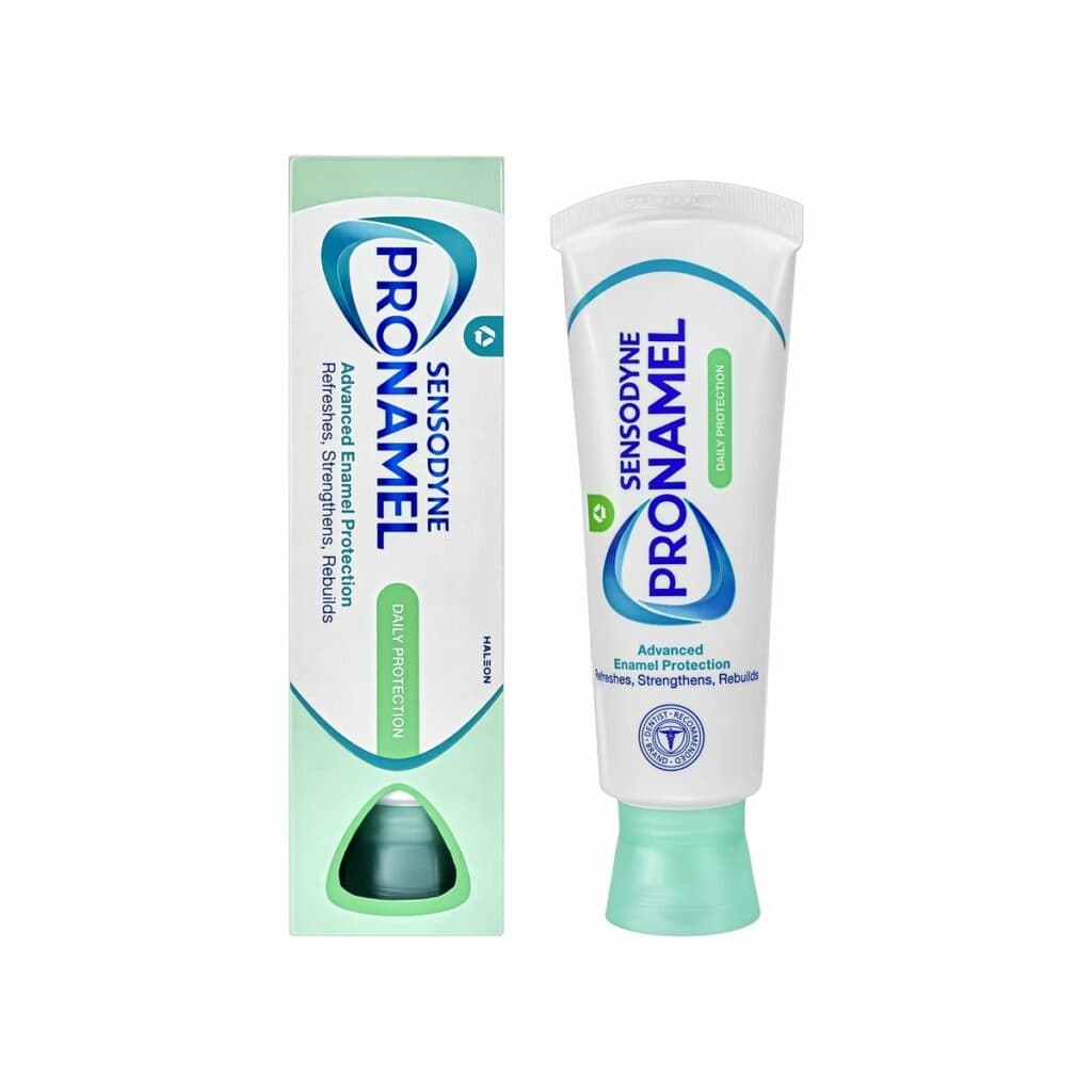 خمیر دندان روزانه تخصصی سنسوداین مدل Sensodyne Pronamel