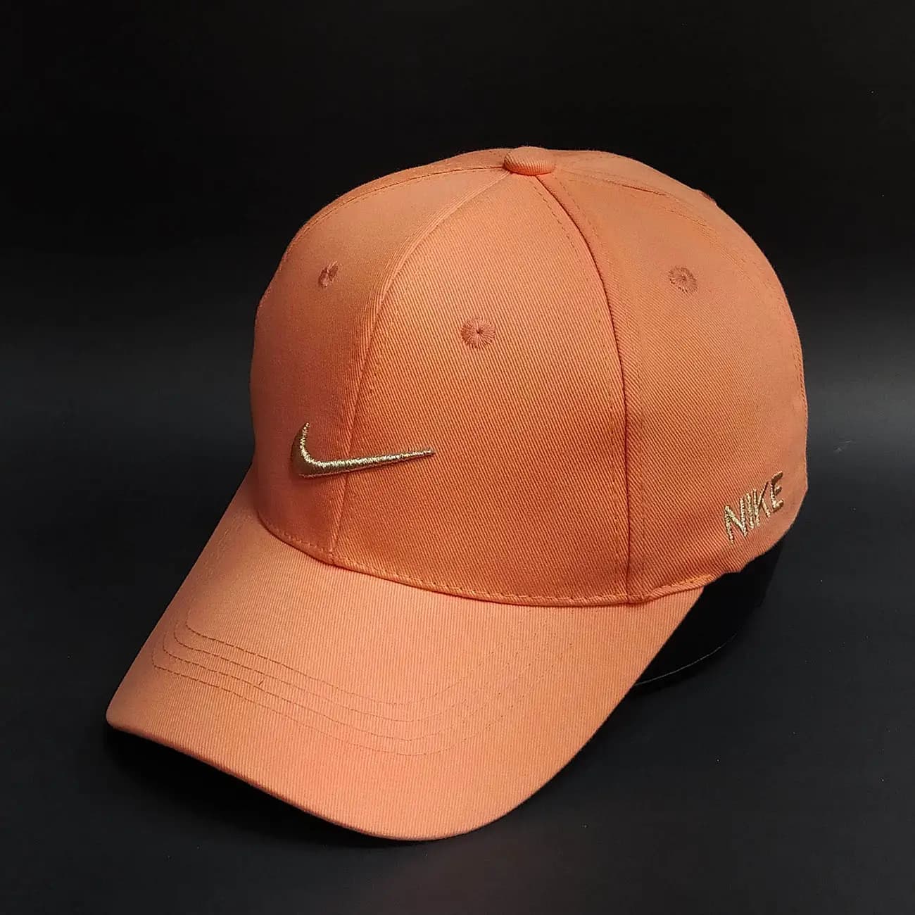 کلاه بیسبالی کتان پنبه NIKE | کلاه کپ اسپرت با استایل مینیمال خیابانی و ورزشی — تصویر ۴