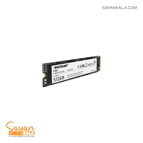 اس اس دی اینترنال پتریوت P300 ظرفیت 512 گیگابایت /PATRIOT P300 512GB m2 NVME — تصویر ۵