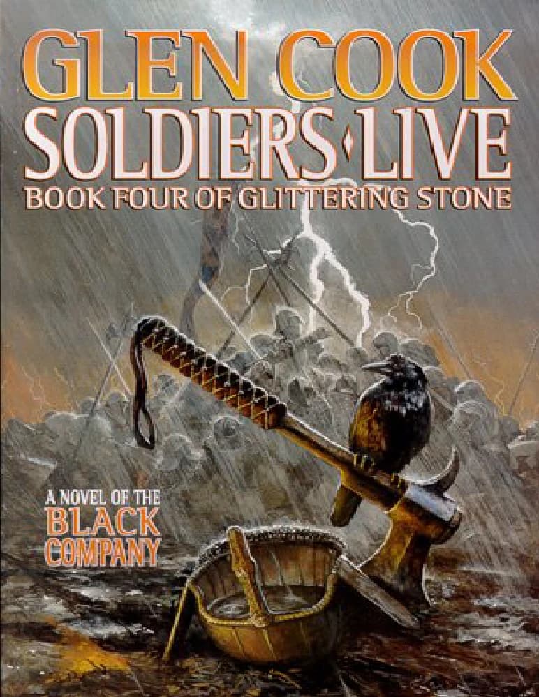 کتاب سربازان زنده می مانند: دسته سیاه (Soldiers Live The Black Company) نسخه انگلیسی PDF | گلن کوک