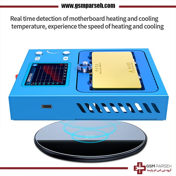 پری هیتر هوشمند جی سی JC Aixun iHeater PRO آیفون ایکس تا 14 پرو مکس — تصویر ۵