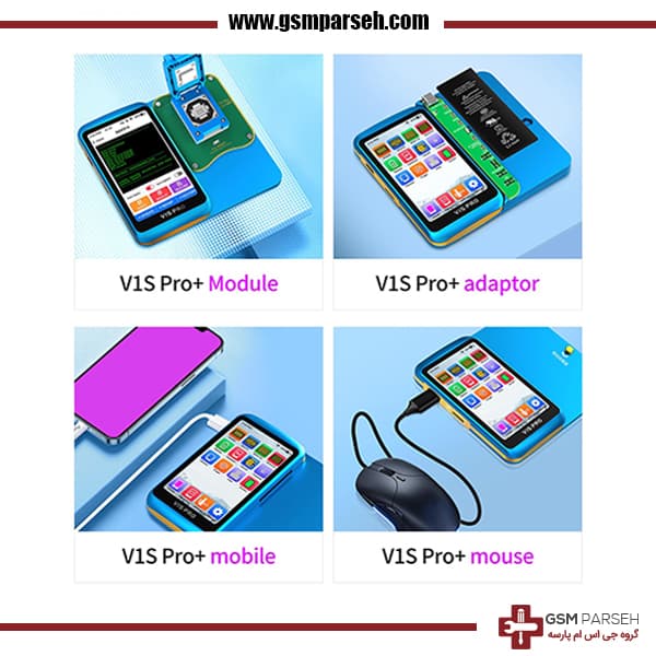 ماژول باتری 6 تا 14Pro Max برای پروگرامر V1S , V1SE , V1S Pro و Pro1000S — تصویر ۴