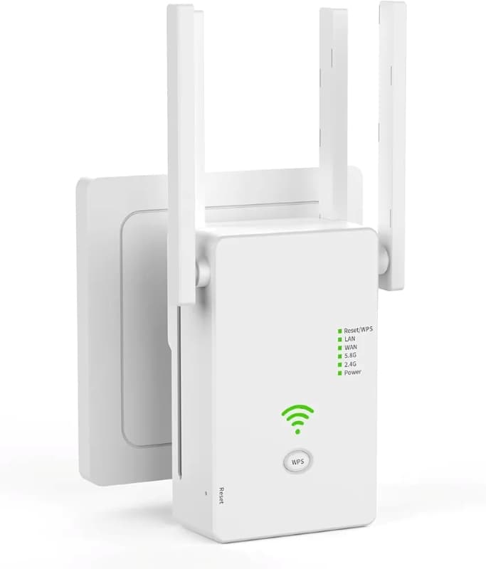 راوترتقویت‌کننده وای فای WLAN AC1200 — تصویر ۸