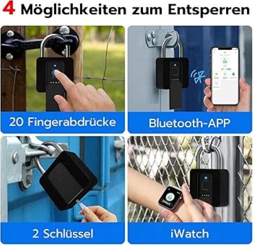 قفل هوشمند اثر انگشت Eseesmart مدل P11BF — تصویر ۷