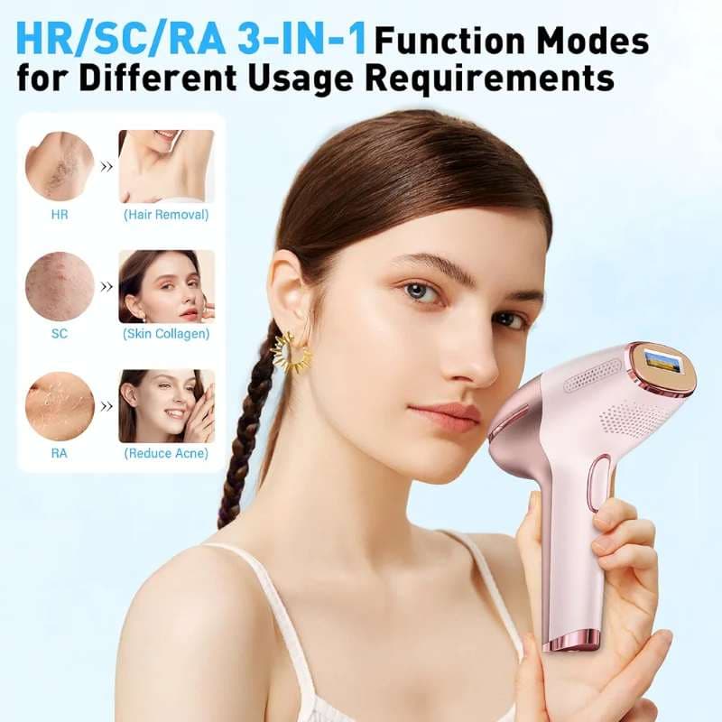 دستگاه لیزر موهای زائد IPL با عملکرد خنک کننده مدل BHRL-13 با ۱ میلیون شات — تصویر ۶