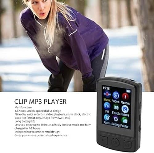 ام پی تری پلیر پخش کننده موسیقی MP3 حافظه 64 گیگابایتی — تصویر ۴