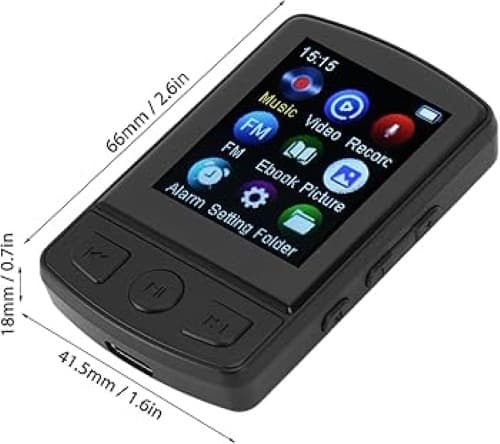 ام پی تری پلیر پخش کننده موسیقی MP3 حافظه 64 گیگابایتی — تصویر ۵