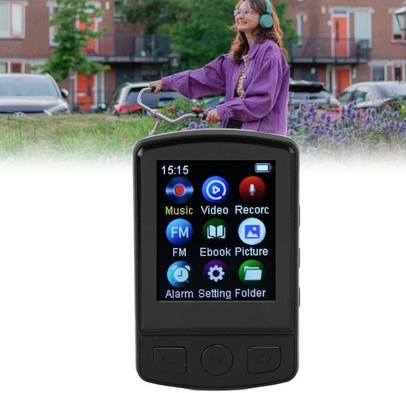 ام پی تری پلیر پخش کننده موسیقی MP3 حافظه 64 گیگابایتی — تصویر ۷