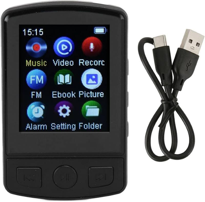 ام پی تری پلیر پخش کننده موسیقی MP3 حافظه 64 گیگابایتی — تصویر ۸