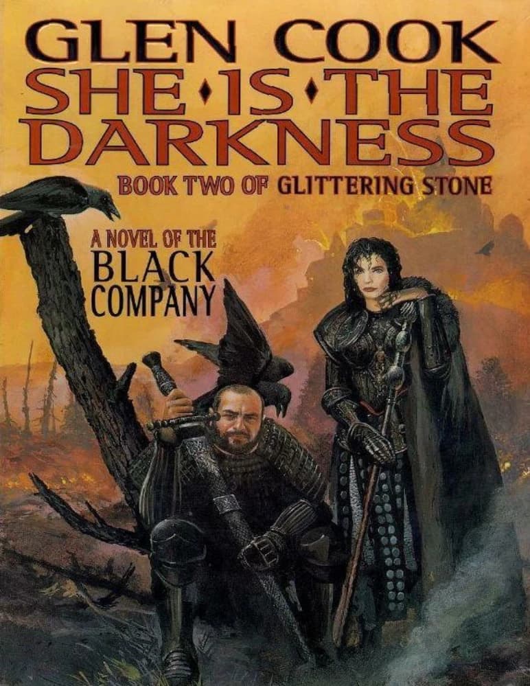 کتاب او تاریکی است: شرکت سیاه (She Is The Darkness The Black Company) نسخه انگلیسی PDF | گلن کوک