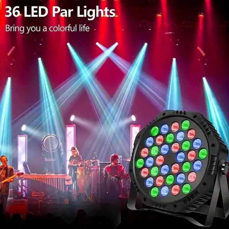 رقص نور مینی پار لایت مدل LSPA36RC فول کالر , 36 لامپ — تصویر ۸