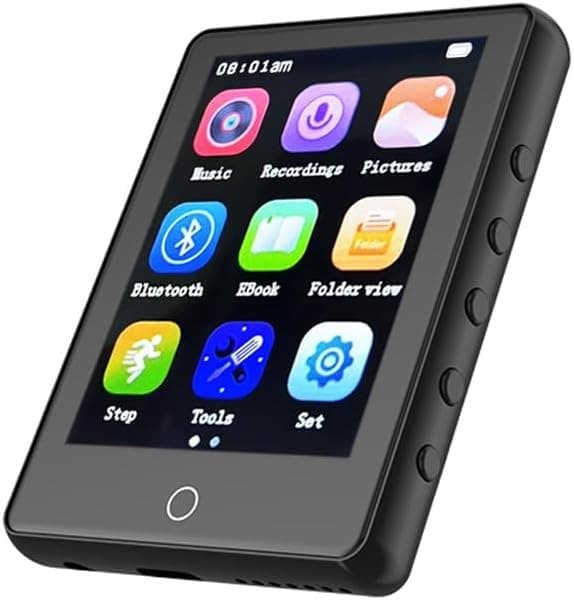 پخش کننده موسیقی MP3 برند CCHKFEI مدل M10 حافظه ۶۴ گیگابایت — تصویر ۴