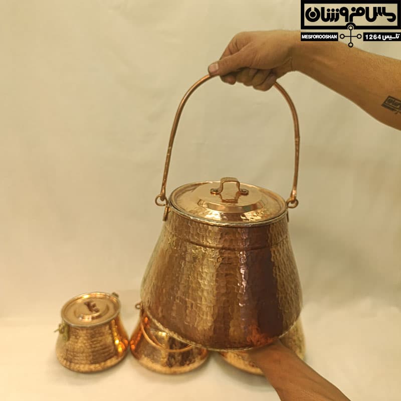دیزی مسی دستساز مدل تختی — تصویر ۵