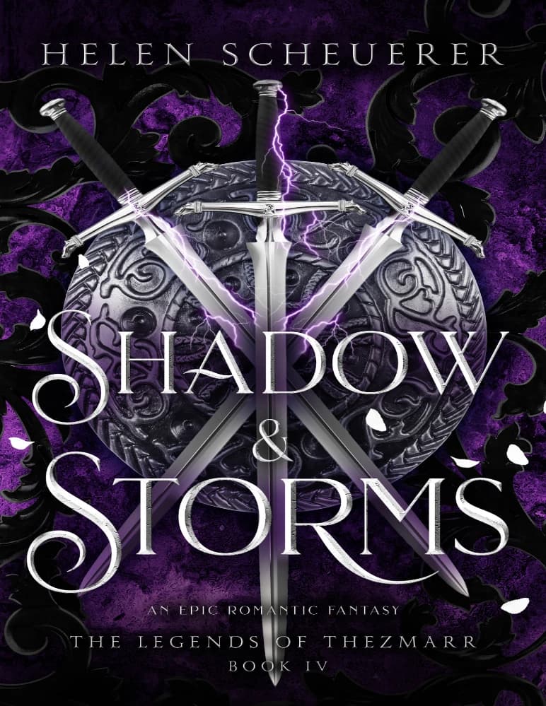 کتاب طوفان های سایه (Shadow Storms The Legends of Thezmarr Book) نسخه انگلیسی PDF |