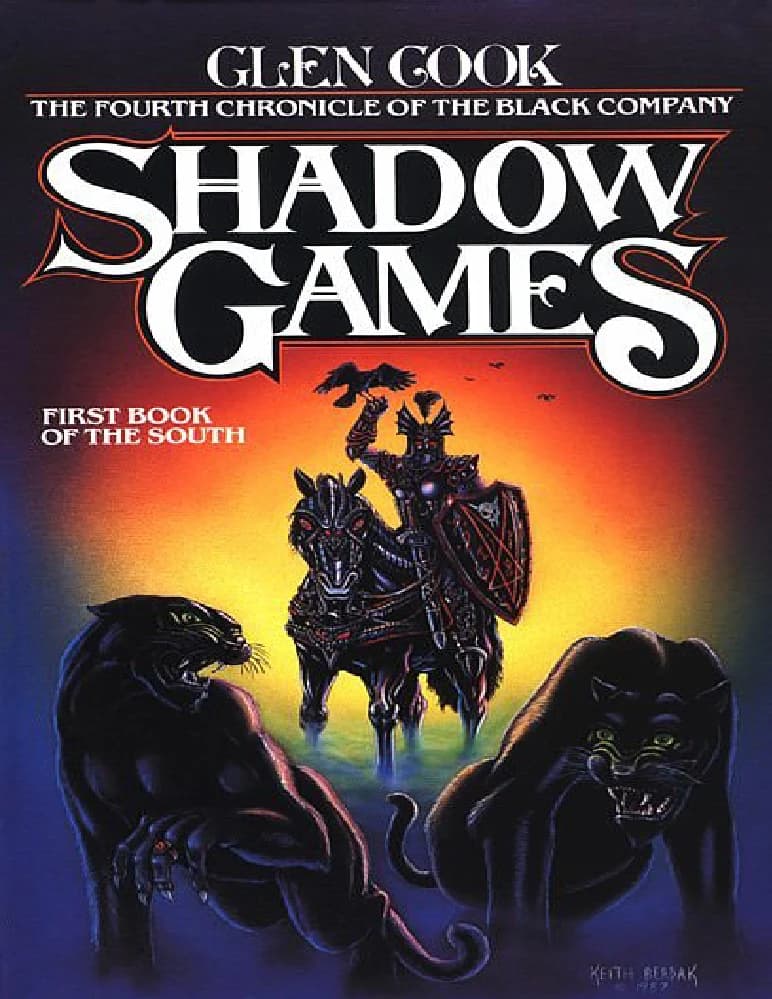 کتاب بازی های سایه: دسته سیاه (Shadow Games The Black Company) نسخه انگلیسی PDF | گلن کوک
