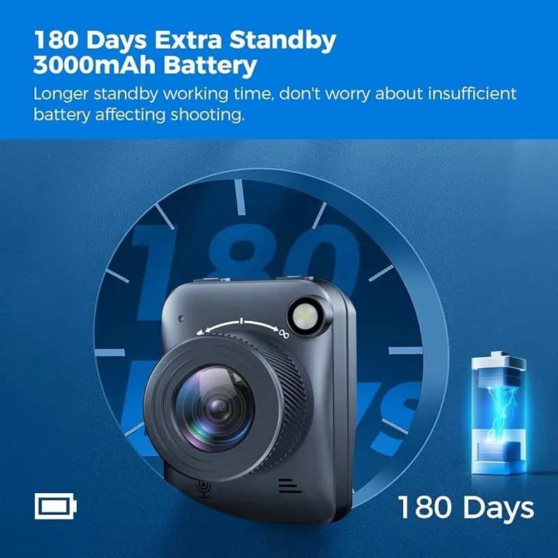دوربین مستند سازی تایم لپس dsoon tl3000 تصویربرداری با کیفیت بالا 4K — تصویر ۳