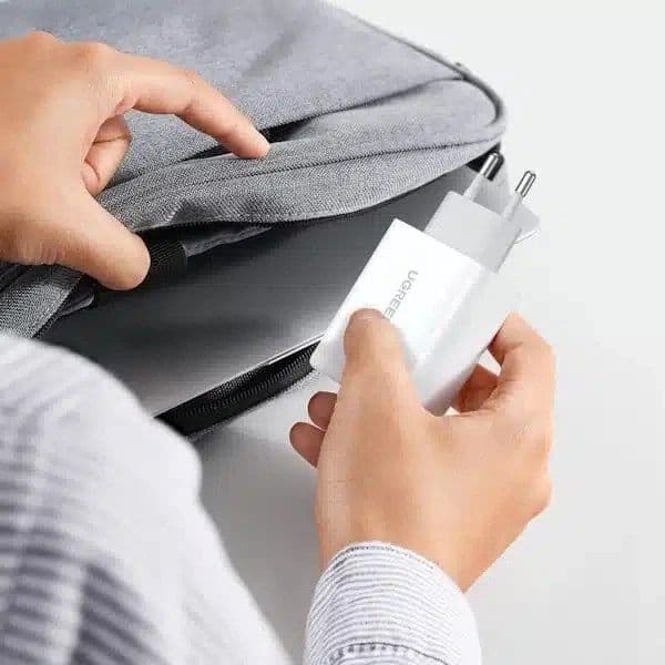شارژر دیواری یوگرین مدل CD243 ظرفیت ۴۰ وات با ۲ پورت USB Type-C — تصویر ۷