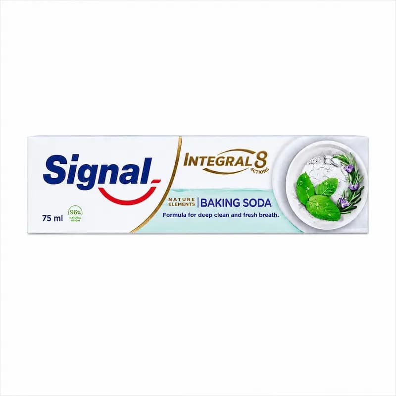 خمیردندان سیگنال Integral 8 Actions مدل Baking Soda