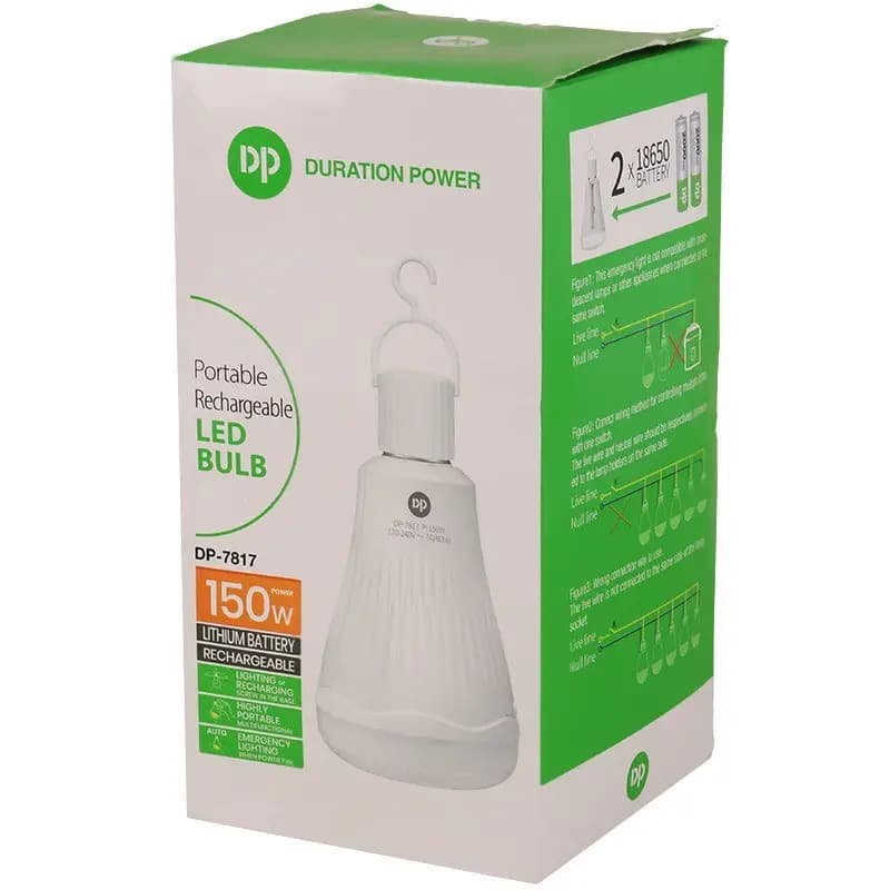 چراغ اضطراری 9 وات DP-7817 — تصویر ۳